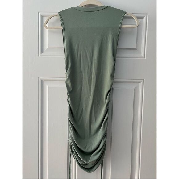 Myheat MH Women's Size Medium Seafoam Green Sleeveless Bodycon Mini Dress - Picture 5 of 10